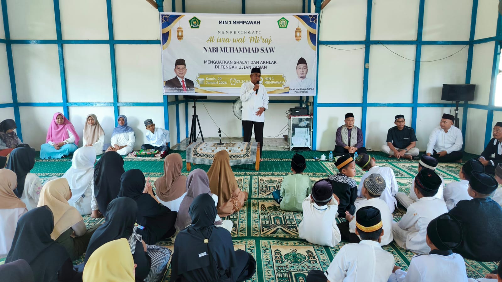 MIN 1 Mempawah Memperingati Isra Mi'raj 1447 H